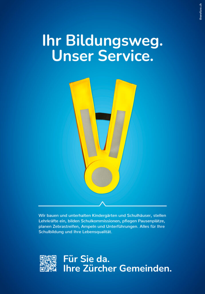 VZGV Imagekampagne Gemeinde Plakat Bildung
