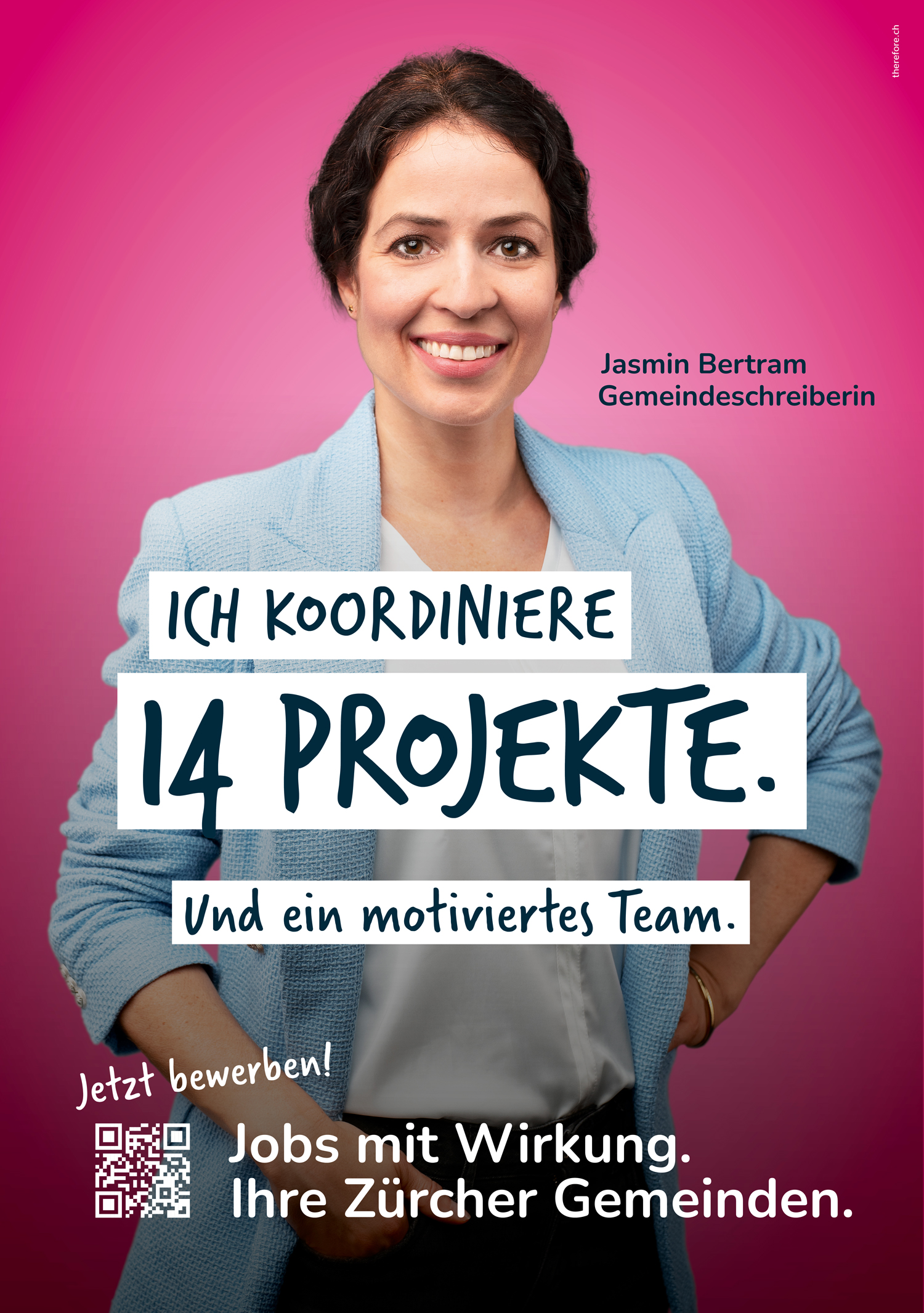 Gemeindeschreiberin Employer Branding Kampagne VZGV